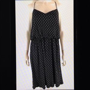 💋Ann Taylor LOFT Dot Print Stretch Waist Dress